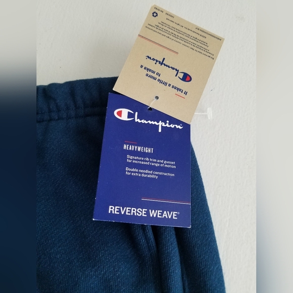 NWT Women's Reverse Weave Joggers Sweatpants Blue Size 2XL - Picture 12 of 14